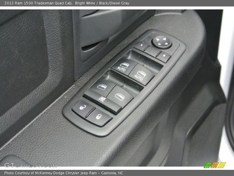 Bright White / Black/Diesel Gray 2013 Ram 1500 Tradesman Quad Cab