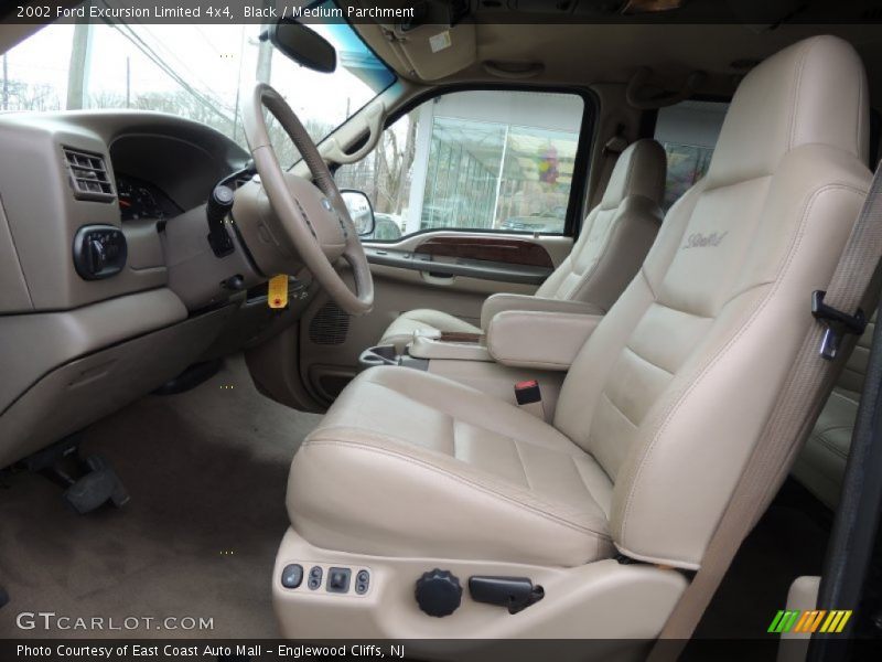 Black / Medium Parchment 2002 Ford Excursion Limited 4x4
