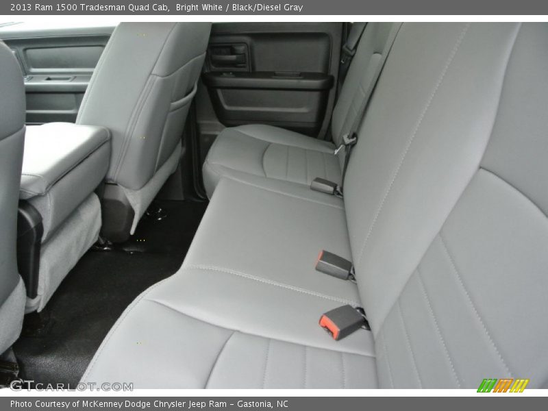 Bright White / Black/Diesel Gray 2013 Ram 1500 Tradesman Quad Cab