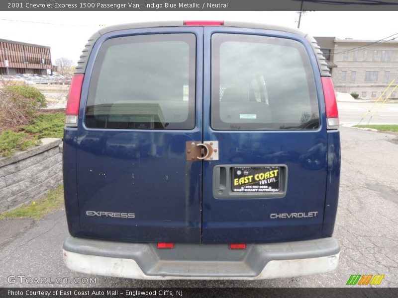 Indigo Blue Metallic / Neutral 2001 Chevrolet Express 1500 Passenger Van