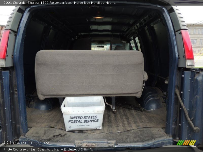 Indigo Blue Metallic / Neutral 2001 Chevrolet Express 1500 Passenger Van