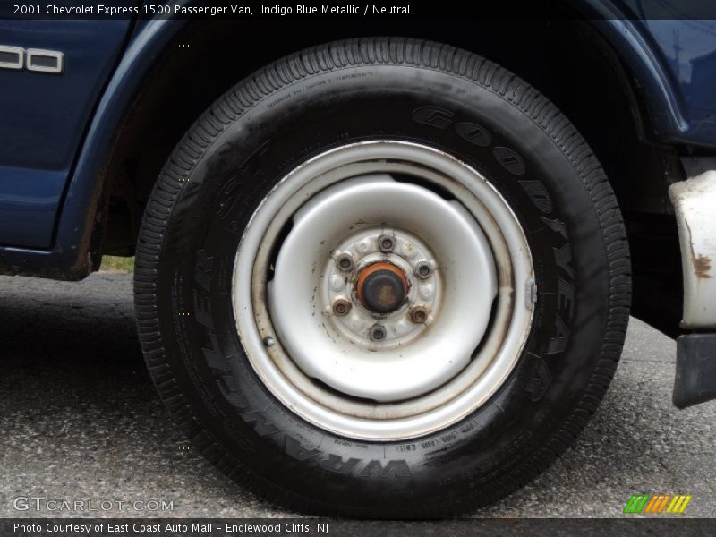 Indigo Blue Metallic / Neutral 2001 Chevrolet Express 1500 Passenger Van