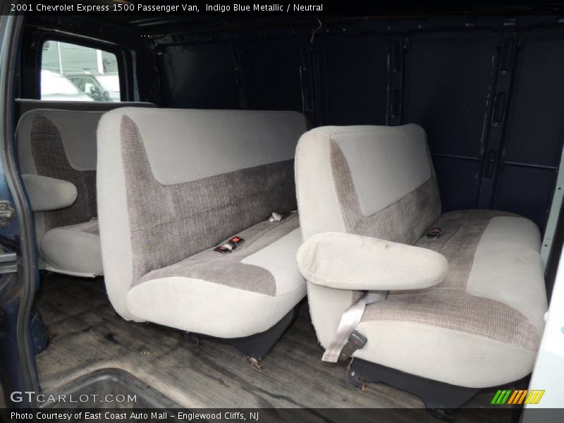 Indigo Blue Metallic / Neutral 2001 Chevrolet Express 1500 Passenger Van