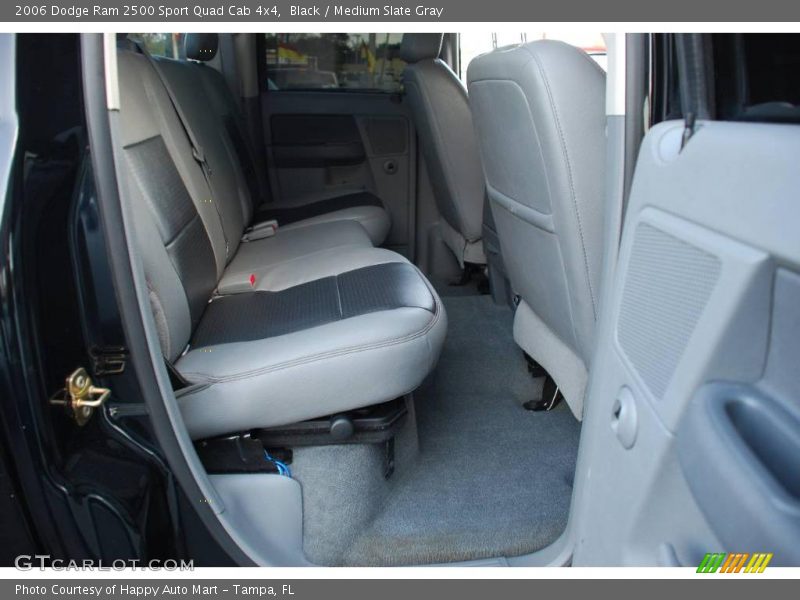 Black / Medium Slate Gray 2006 Dodge Ram 2500 Sport Quad Cab 4x4