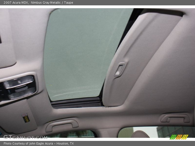 Nimbus Gray Metallic / Taupe 2007 Acura MDX