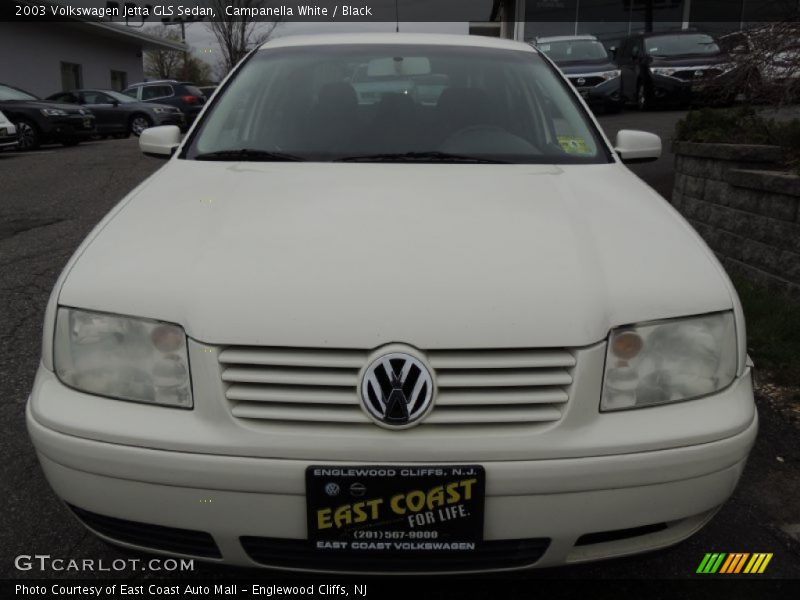 Campanella White / Black 2003 Volkswagen Jetta GLS Sedan