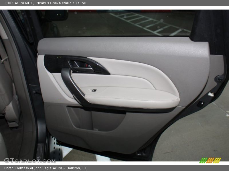 Nimbus Gray Metallic / Taupe 2007 Acura MDX