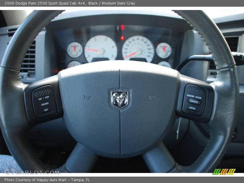 Black / Medium Slate Gray 2006 Dodge Ram 2500 Sport Quad Cab 4x4