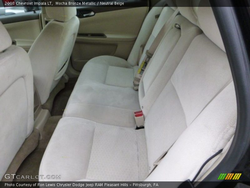 Mocha Bronze Metallic / Neutral Beige 2008 Chevrolet Impala LT