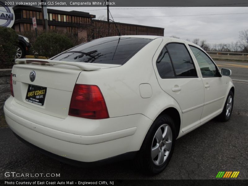Campanella White / Black 2003 Volkswagen Jetta GLS Sedan