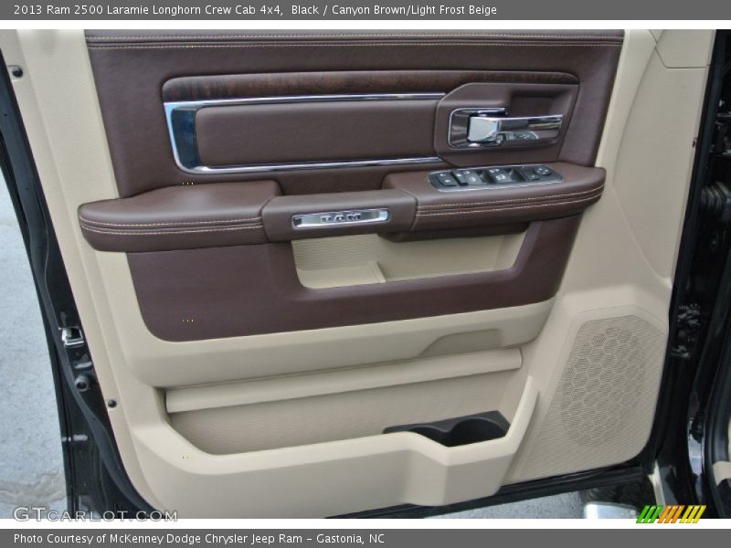 Door Panel of 2013 2500 Laramie Longhorn Crew Cab 4x4
