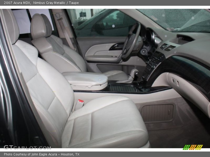 Nimbus Gray Metallic / Taupe 2007 Acura MDX