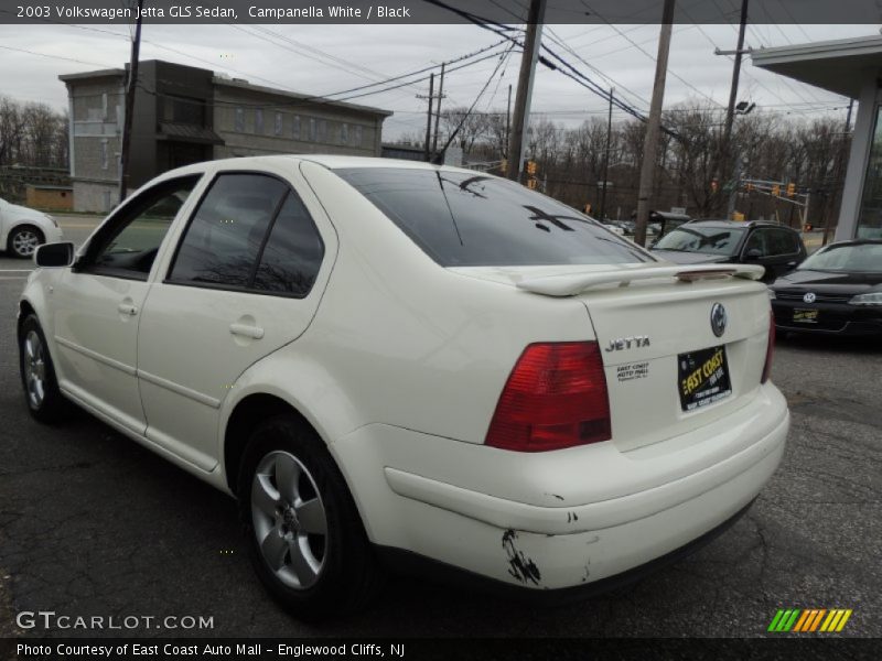 Campanella White / Black 2003 Volkswagen Jetta GLS Sedan