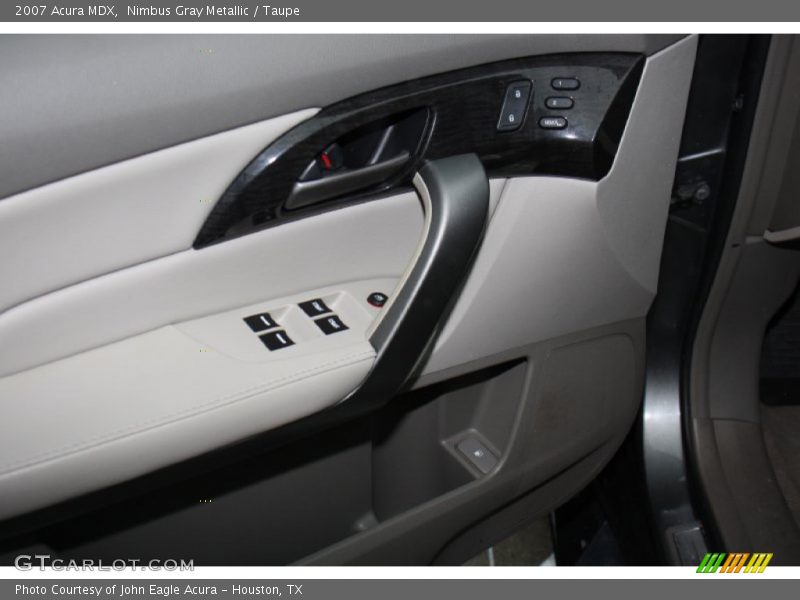 Nimbus Gray Metallic / Taupe 2007 Acura MDX
