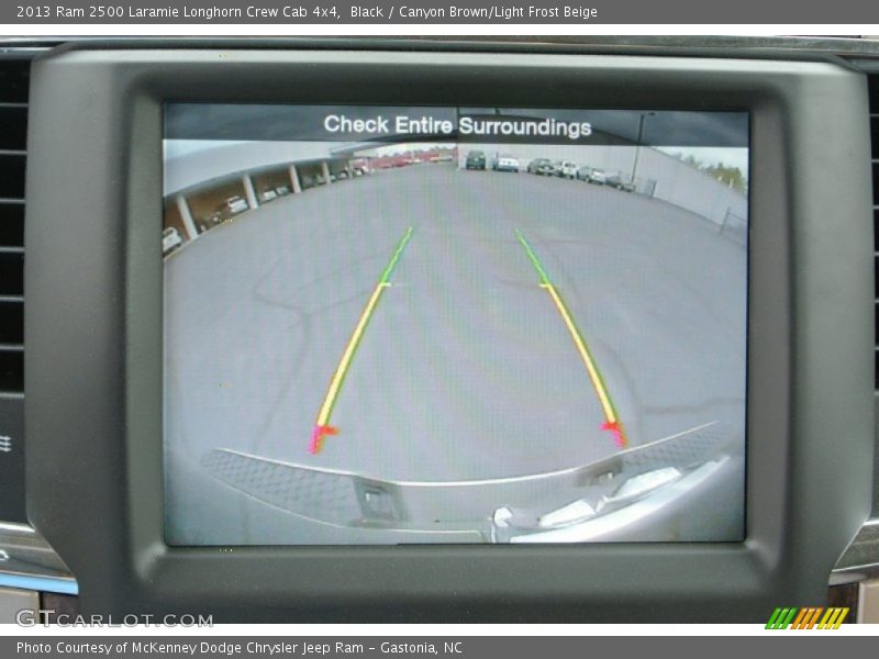 Black / Canyon Brown/Light Frost Beige 2013 Ram 2500 Laramie Longhorn Crew Cab 4x4