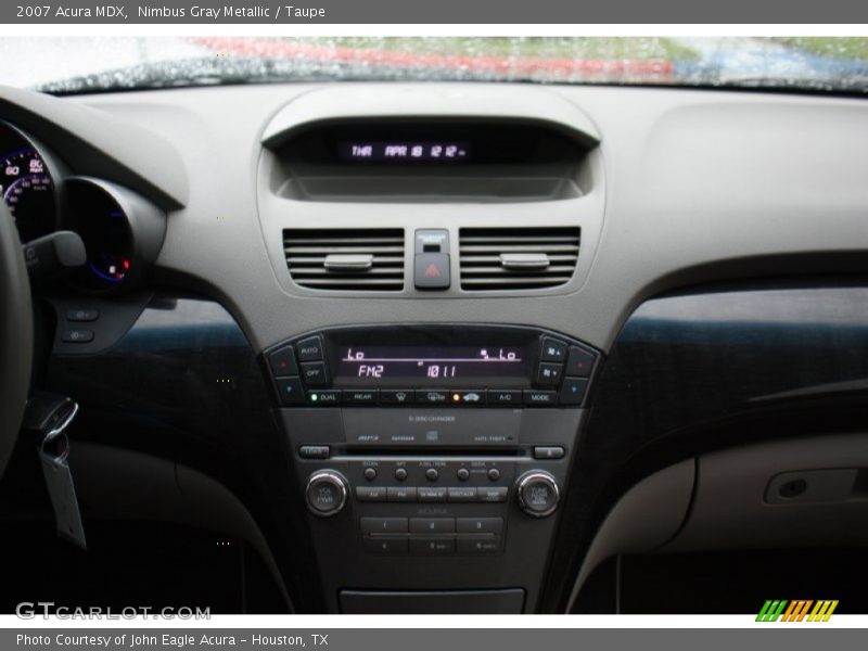 Nimbus Gray Metallic / Taupe 2007 Acura MDX
