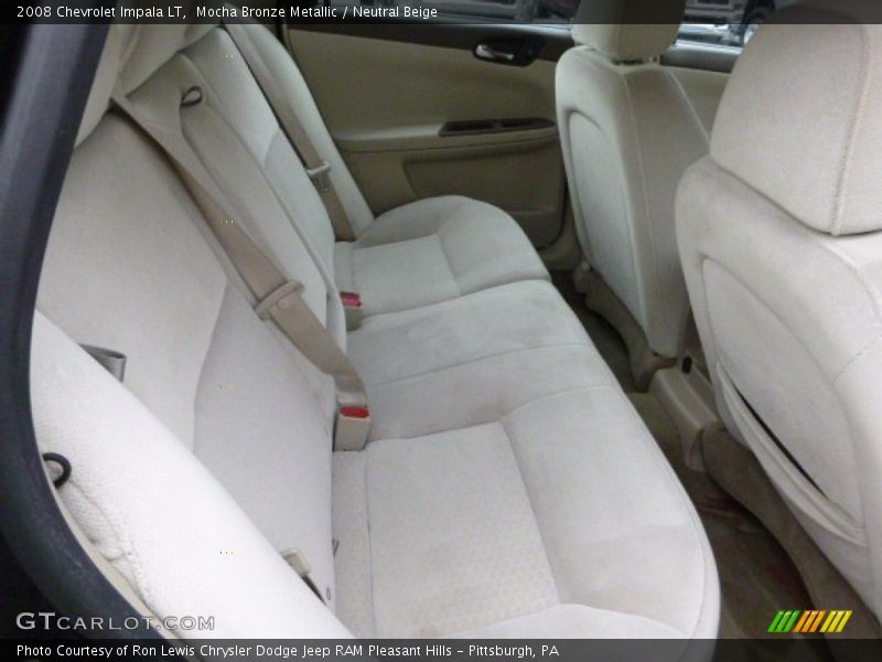 Mocha Bronze Metallic / Neutral Beige 2008 Chevrolet Impala LT