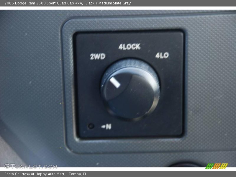 Black / Medium Slate Gray 2006 Dodge Ram 2500 Sport Quad Cab 4x4