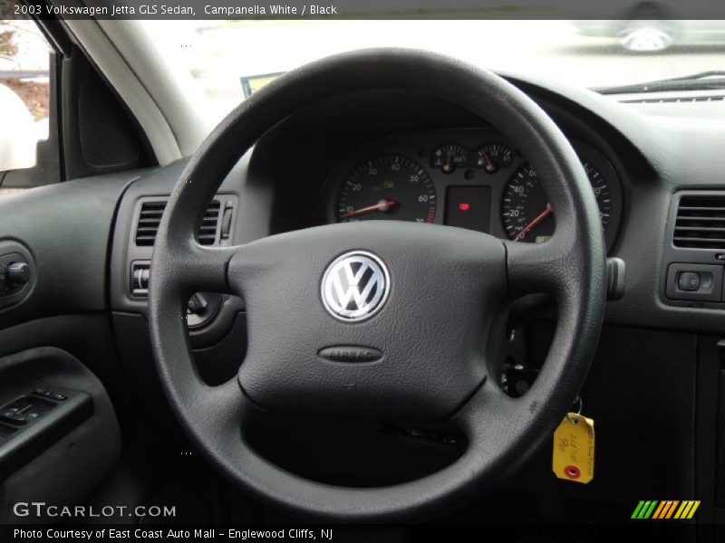 Campanella White / Black 2003 Volkswagen Jetta GLS Sedan