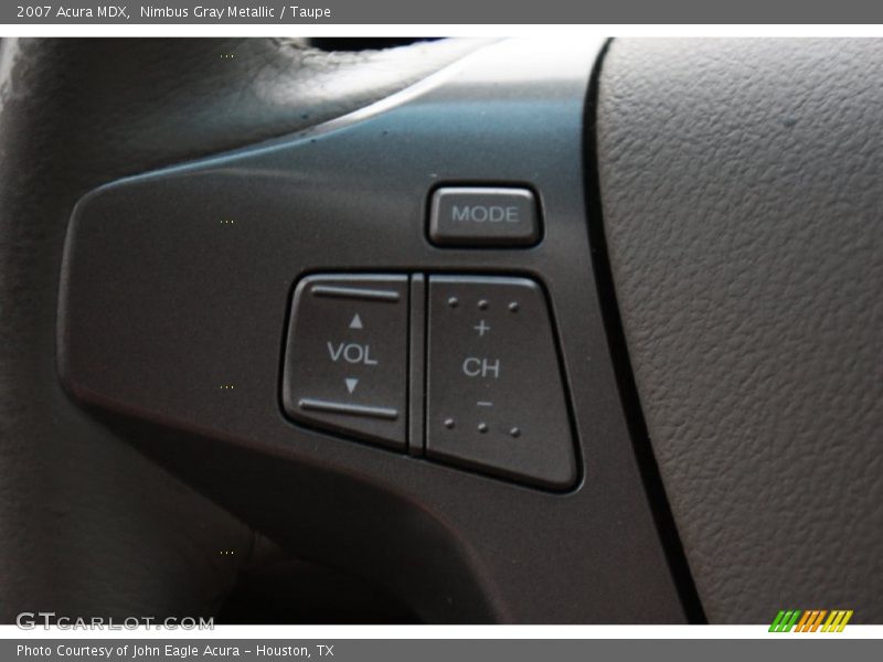Nimbus Gray Metallic / Taupe 2007 Acura MDX