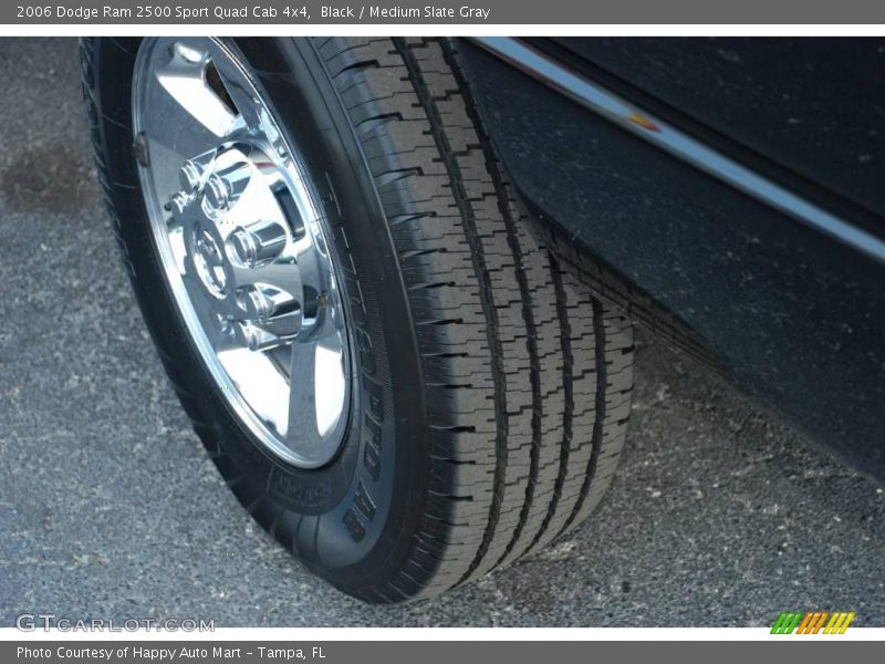 Black / Medium Slate Gray 2006 Dodge Ram 2500 Sport Quad Cab 4x4