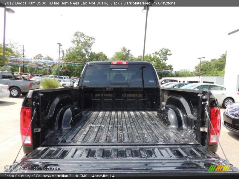 Black / Dark Slate/Medium Graystone 2012 Dodge Ram 3500 HD Big Horn Mega Cab 4x4 Dually