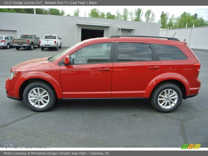  2013 Journey SXT Brilliant Red Tri-Coat Pearl