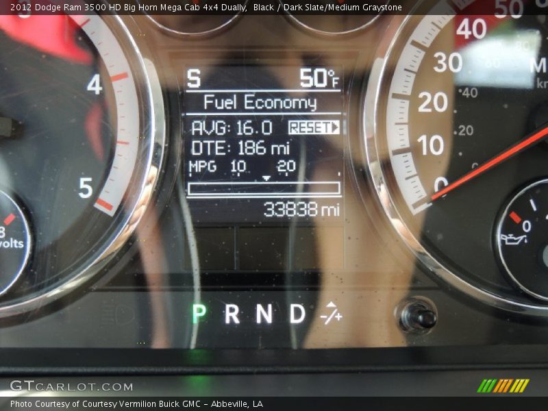 Black / Dark Slate/Medium Graystone 2012 Dodge Ram 3500 HD Big Horn Mega Cab 4x4 Dually