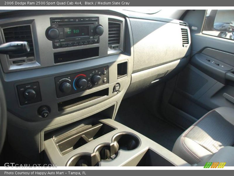 Black / Medium Slate Gray 2006 Dodge Ram 2500 Sport Quad Cab 4x4