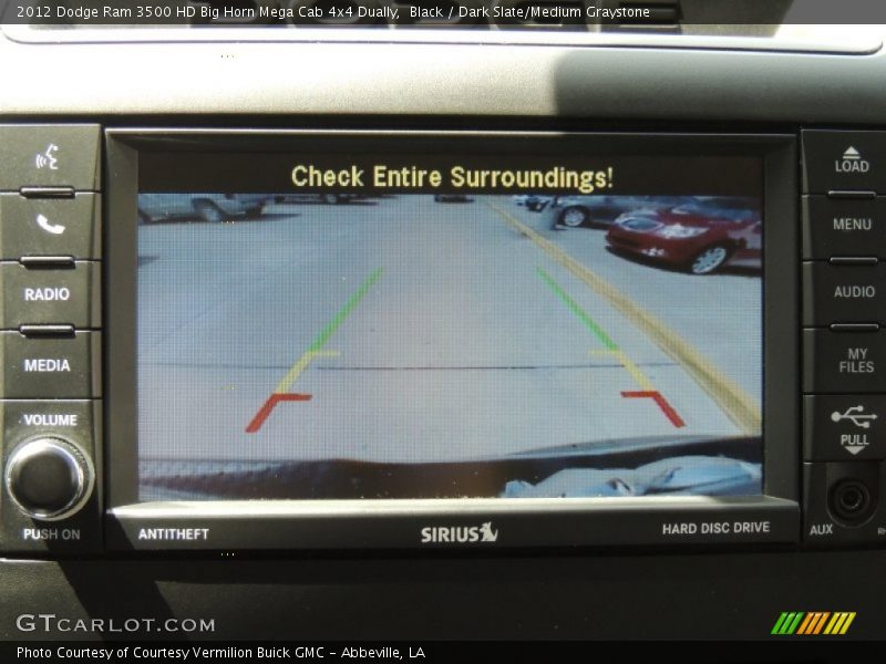 Black / Dark Slate/Medium Graystone 2012 Dodge Ram 3500 HD Big Horn Mega Cab 4x4 Dually