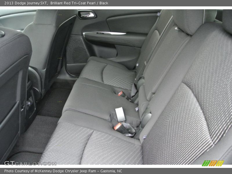Brilliant Red Tri-Coat Pearl / Black 2013 Dodge Journey SXT