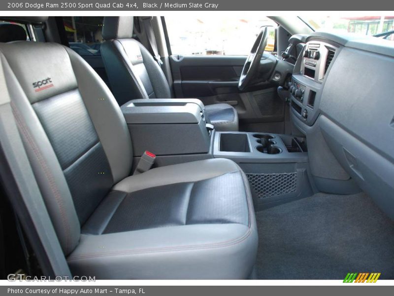 Black / Medium Slate Gray 2006 Dodge Ram 2500 Sport Quad Cab 4x4