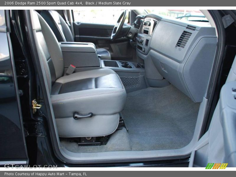 Black / Medium Slate Gray 2006 Dodge Ram 2500 Sport Quad Cab 4x4