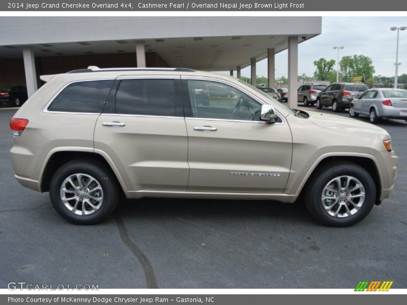  2014 Grand Cherokee Overland 4x4 Cashmere Pearl