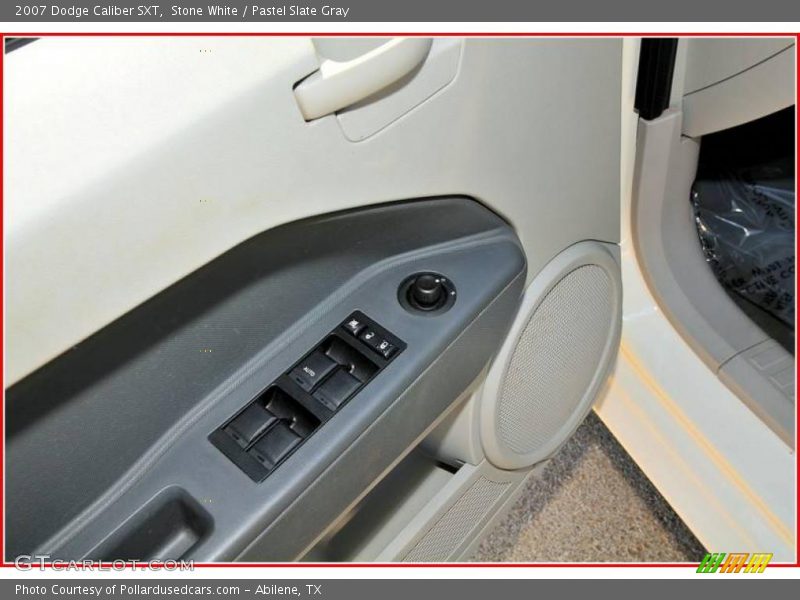 Stone White / Pastel Slate Gray 2007 Dodge Caliber SXT