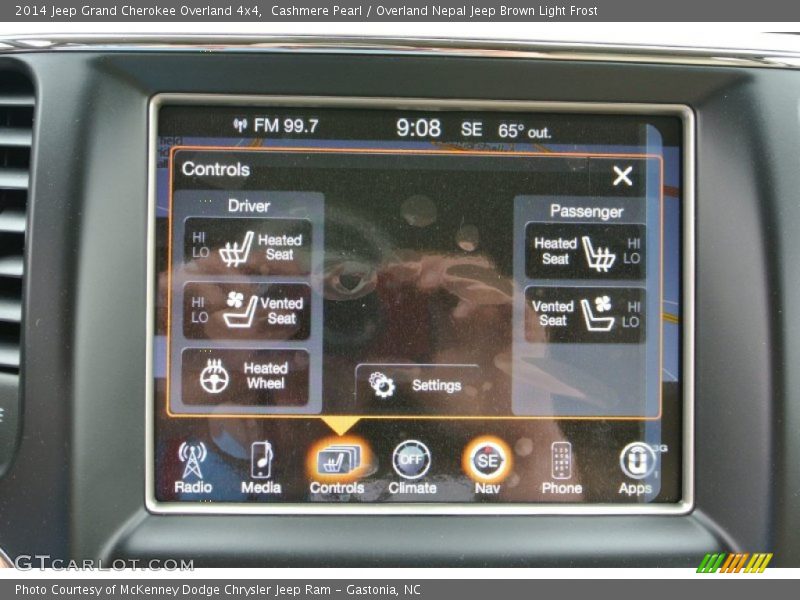 Cashmere Pearl / Overland Nepal Jeep Brown Light Frost 2014 Jeep Grand Cherokee Overland 4x4