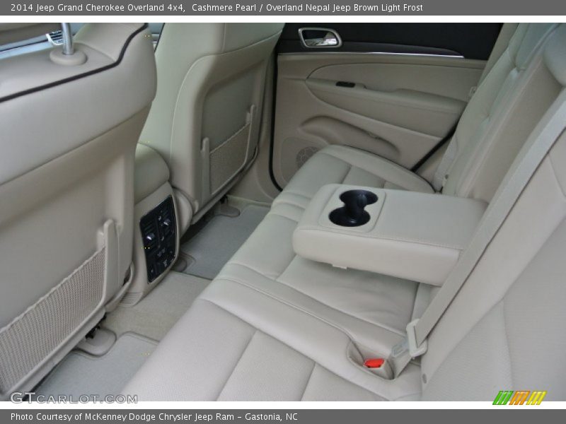 Cashmere Pearl / Overland Nepal Jeep Brown Light Frost 2014 Jeep Grand Cherokee Overland 4x4