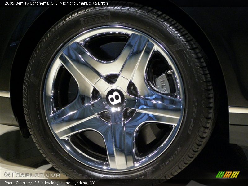 Midnight Emerald / Saffron 2005 Bentley Continental GT
