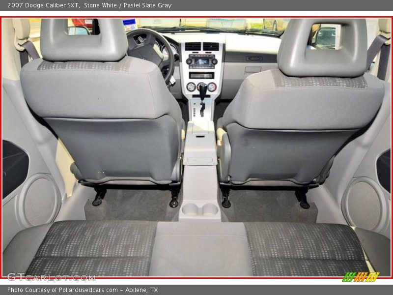 Stone White / Pastel Slate Gray 2007 Dodge Caliber SXT