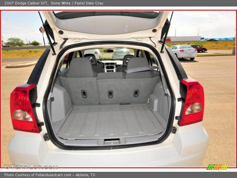 Stone White / Pastel Slate Gray 2007 Dodge Caliber SXT