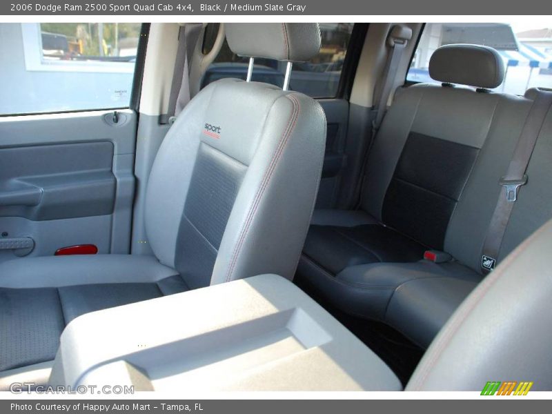 Black / Medium Slate Gray 2006 Dodge Ram 2500 Sport Quad Cab 4x4