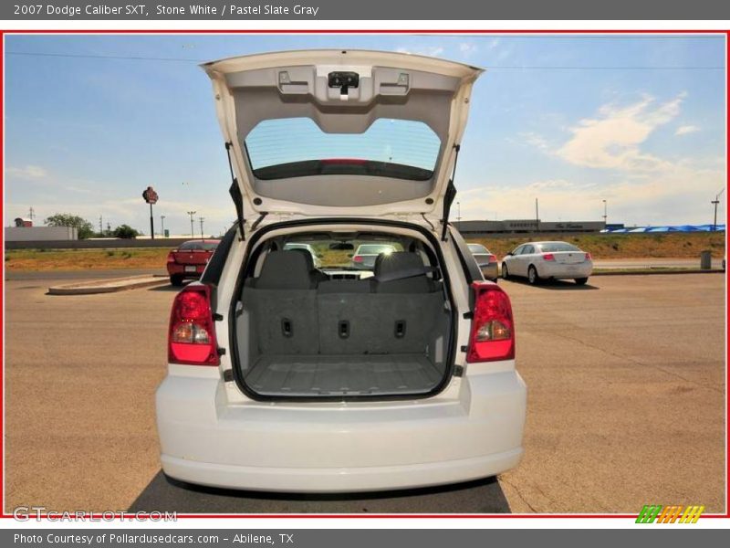 Stone White / Pastel Slate Gray 2007 Dodge Caliber SXT