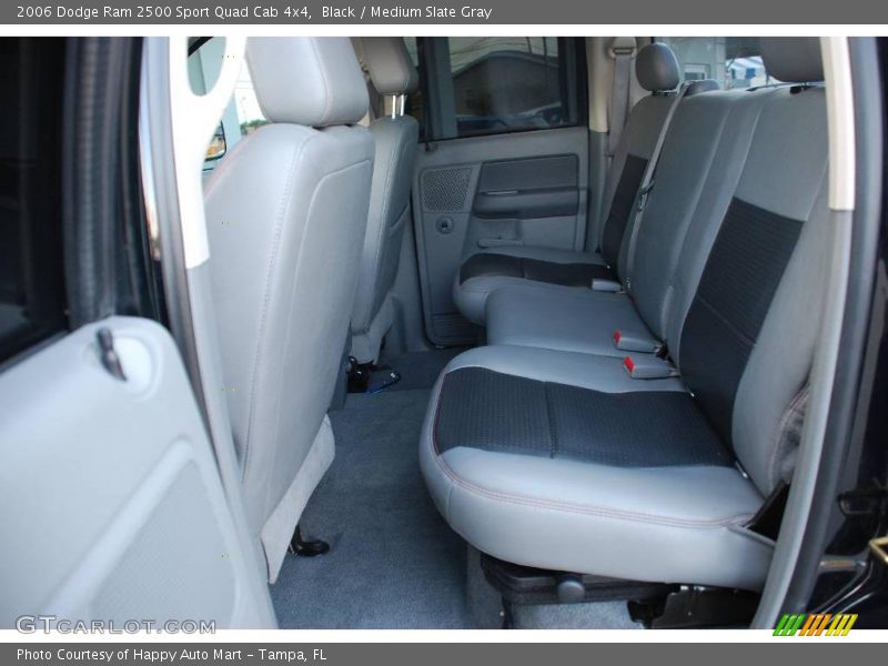 Black / Medium Slate Gray 2006 Dodge Ram 2500 Sport Quad Cab 4x4
