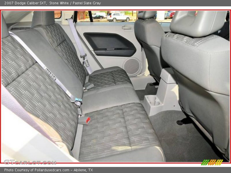 Stone White / Pastel Slate Gray 2007 Dodge Caliber SXT