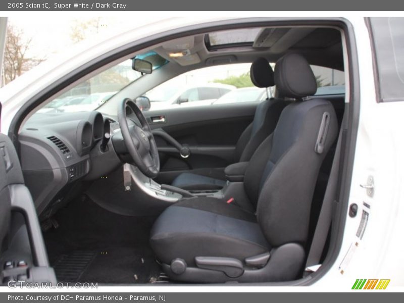 Super White / Dark Gray 2005 Scion tC