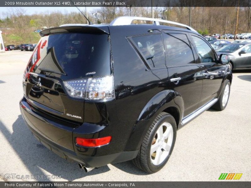 Labrador Black Pearl / Black 2009 Mitsubishi Outlander XLS 4WD