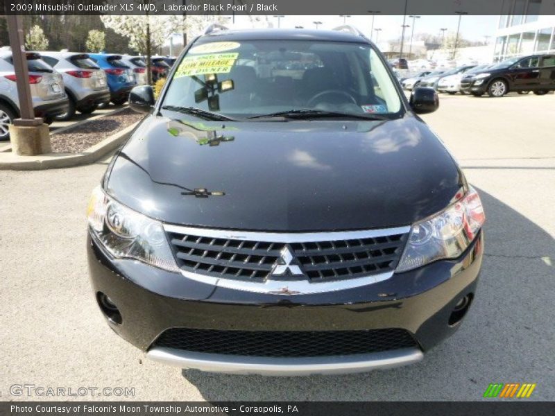 Labrador Black Pearl / Black 2009 Mitsubishi Outlander XLS 4WD
