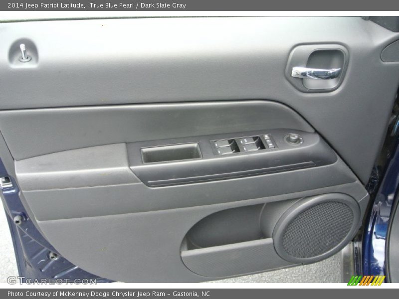 True Blue Pearl / Dark Slate Gray 2014 Jeep Patriot Latitude