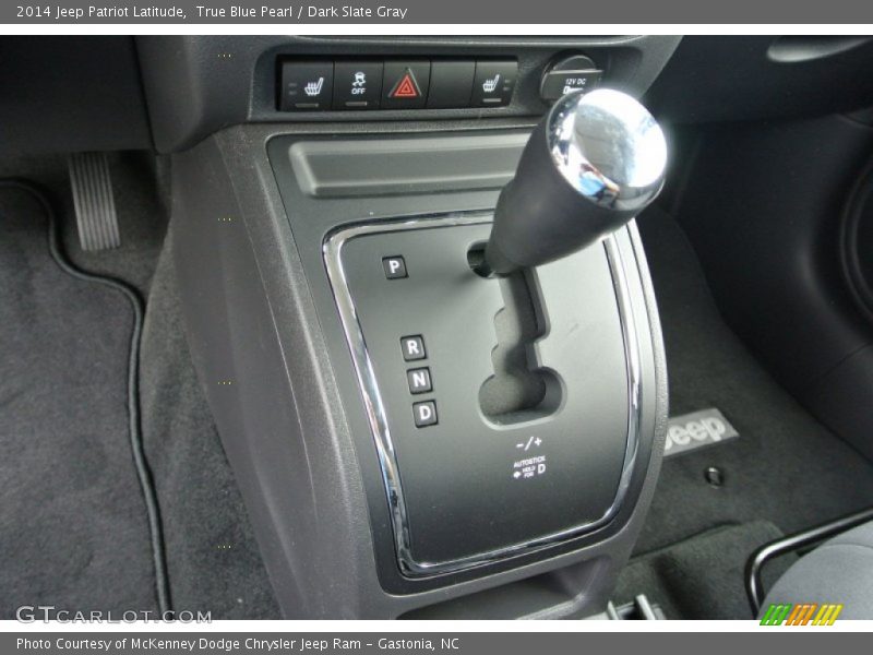 True Blue Pearl / Dark Slate Gray 2014 Jeep Patriot Latitude
