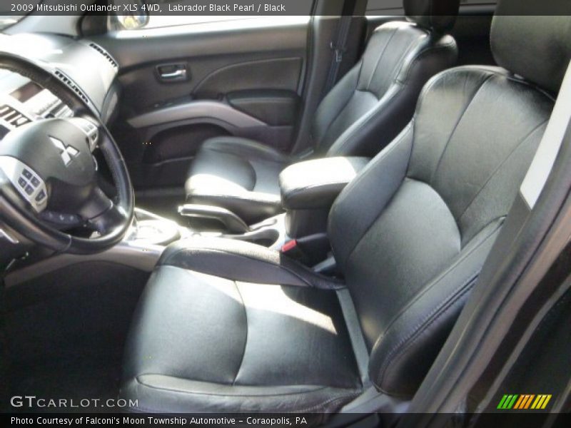 Labrador Black Pearl / Black 2009 Mitsubishi Outlander XLS 4WD